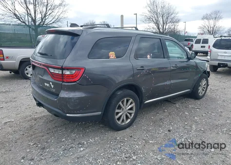 2015 Dodge Durango Sxt from USA, damaged, VIN 1C4RDJAG9FC843327